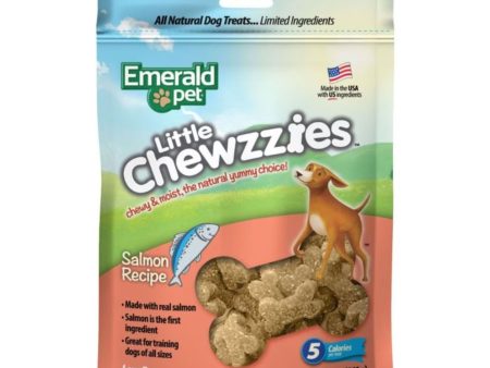 Emerald Pet Little Chewzzies Dog Treats Salmon 5oz. For Cheap