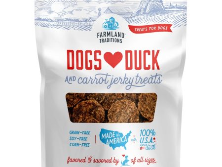 Farmland Traditions Dogs Love Duck and Carrot Dog Treats 1ea 40oz. on Sale