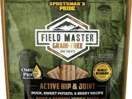 Field Master Active Hip & Joint Grainfree  Dog Treats Duck Sweet Potato Berry 20oz. Online Sale