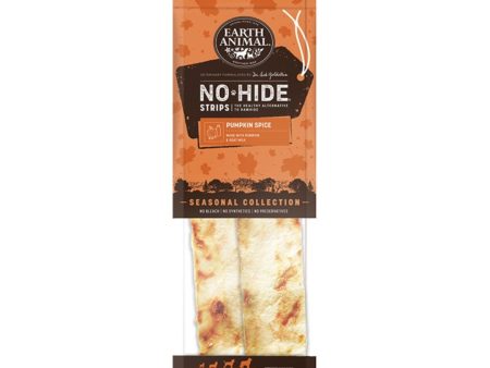 Earth Animal Dog No-Hide Strips Pumpkin Spice 4 Pack Online now