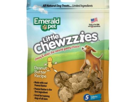 Emerald Pet Little Chewzzies Dog Treats Peanut Butter 5oz. Sale