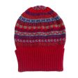 Andean Art Striped 100% Alpaca Knit Hat from Peru Online now