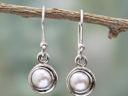 Purest Love Pearl Dangle Earrings Online Sale