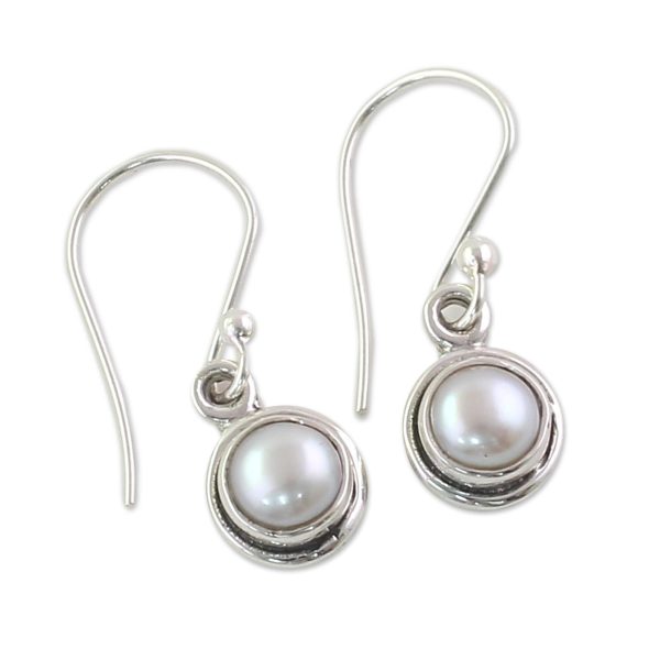 Purest Love Pearl Dangle Earrings Online Sale