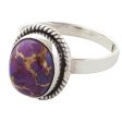 Delightful Purple Composite Turquoise Ring Online Hot Sale