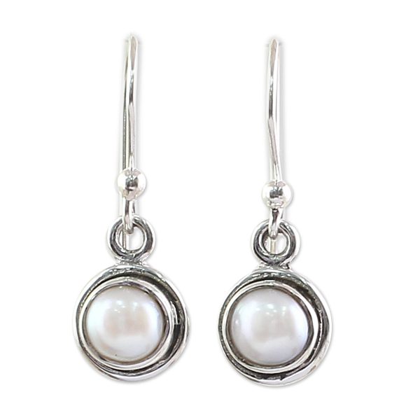 Purest Love Pearl Dangle Earrings Online Sale