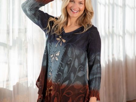 Light Up the Sky Long Sleeve Tunic | Fair Trade Online Hot Sale