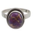 Delightful Purple Composite Turquoise Ring Online Hot Sale