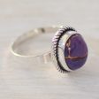 Delightful Purple Composite Turquoise Ring Online Hot Sale